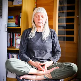 Breath techniques and sit with silence meditation